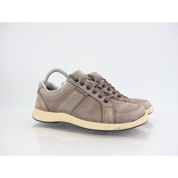 Mephisto Men's Hero Shoe Size 7.5 Brown Tan Leather Luxury Comfort Sneaker - Picture 2 of 12